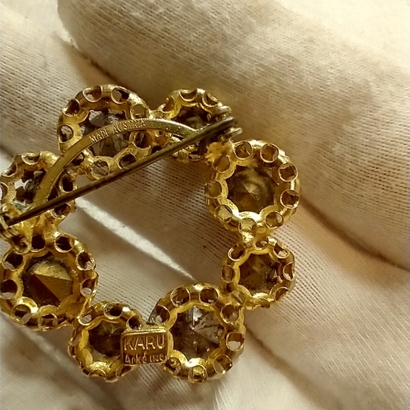 Brooch Karu Arke vintage made Austra - Picture 4 of 7